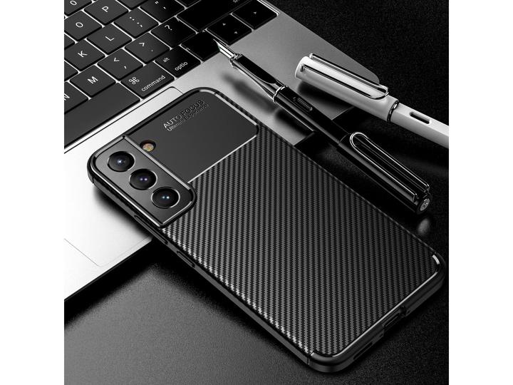 Image du produit Screenguard Samsung Galaxy S22+ Housse Design en carbone TPU Case (Samsung Galaxy S22+)