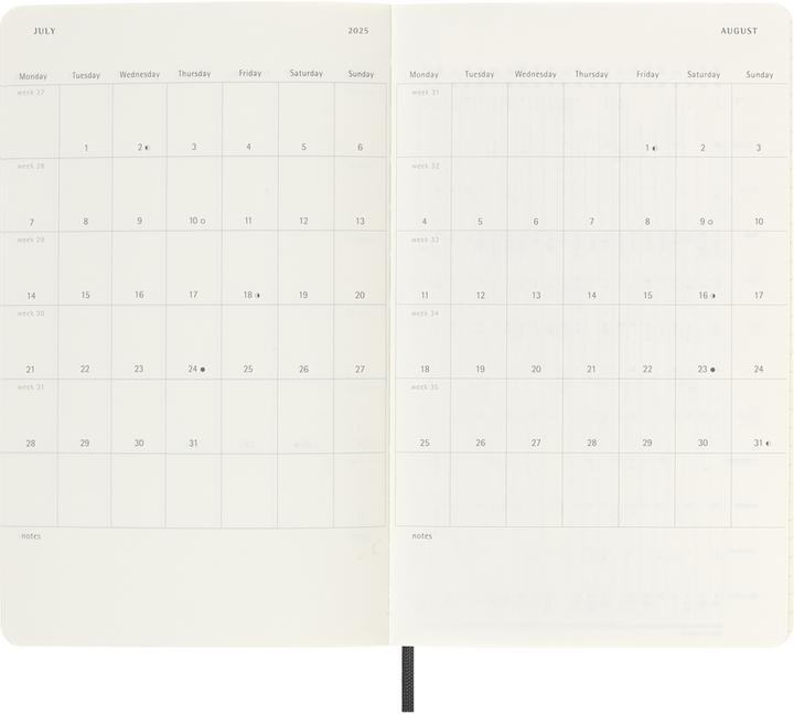 Immagine prodotto Moleskine Calendario settimanale (A5, Inglese)