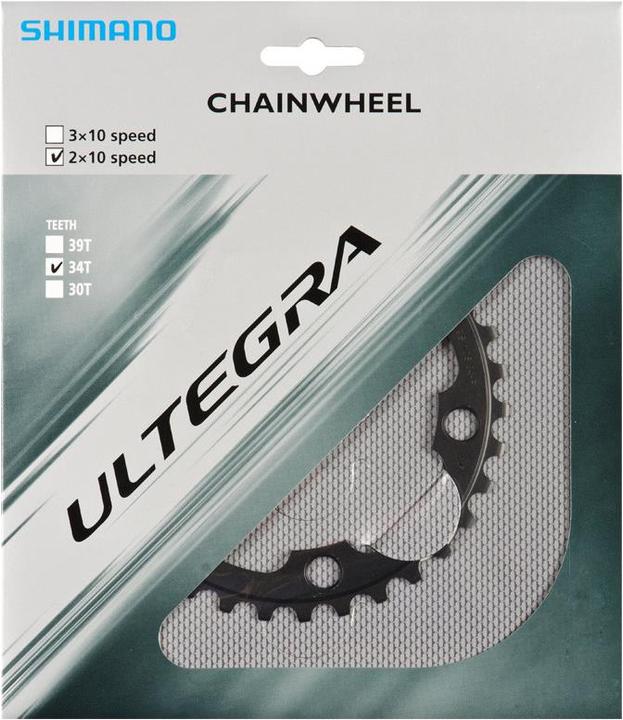 Actual product image Shimano Ultegra FC-6750 chainring (50)