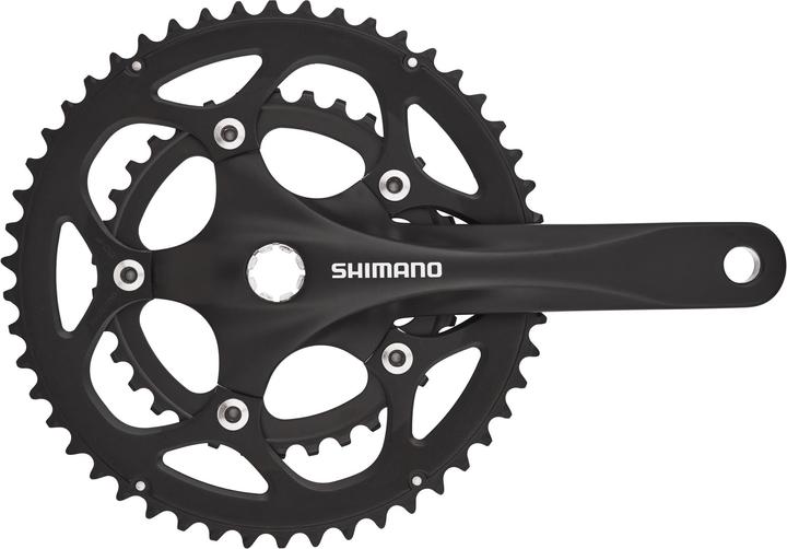 Actual product image Shimano FC-R345 crank set 50/34 2x9-speed (175 mm)