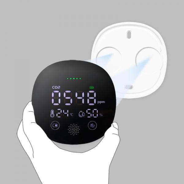 Productafbeelding LogiLink CO2-meter, temperatuur- en vochtigheidsindicator
