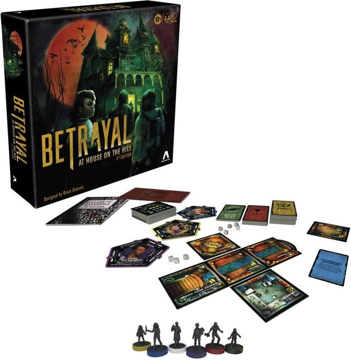 Produktbild Hasbro Gaming Betrayal at House on the Hill: 3rd Edition (Englisch)
