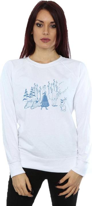 Immagine prodotto Disney Frozen Anna Sven And Olaf Felpa Donna (M)