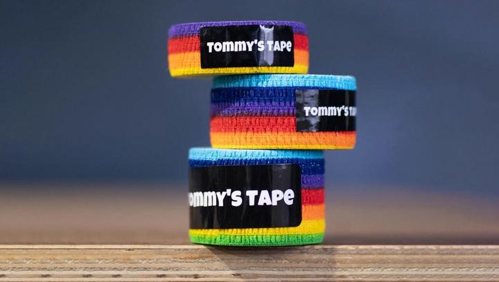 Actual product image Tommy's Tape rainbow (3,5cm x 8,5m) (8.50 m)