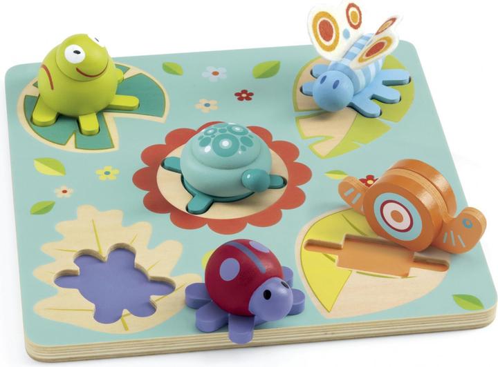 Image du produit Djeco Puzzle en bois Lilo (5 pièces)