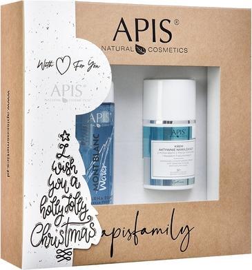 Image du produit Apis Coffret de Noël Apisset Mont Blanc - Mousse Micellaire Démaquillante 150ml et Crème Active (Poudre, 150 ml)