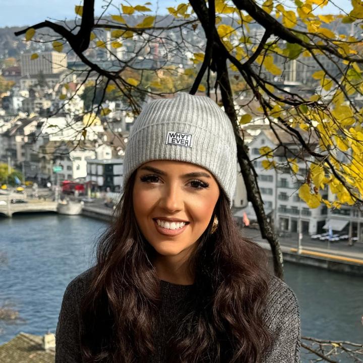 Actual product image Prima Ballerina What Ever cashmere-merino wool beanie grey