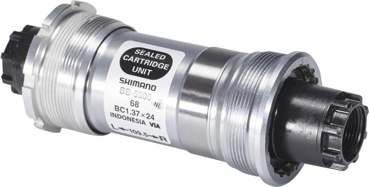 Actual product image Shimano 105 BB-5500 bottom bracket Octalink BSA 68 mm