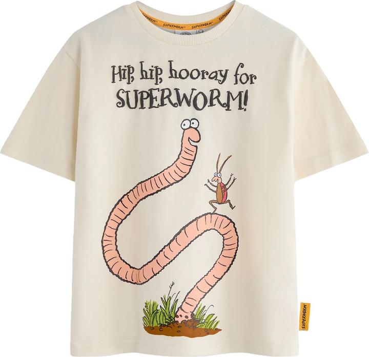 Immagine prodotto Superworm Hip Hip Hooray Maglietta Maniche Corte Bambini (98)