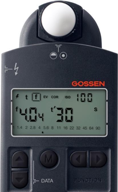Actual product image Gossen Digipro F 2 exposure meter (Light meter)