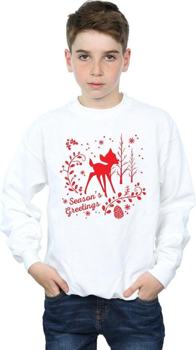 Immagine prodotto Disney Bambi Christmas Greetings Felpa Ragazzi (152, 158)