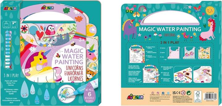 Immagine prodotto Avenir Libro di attività 3in1 Unicorni