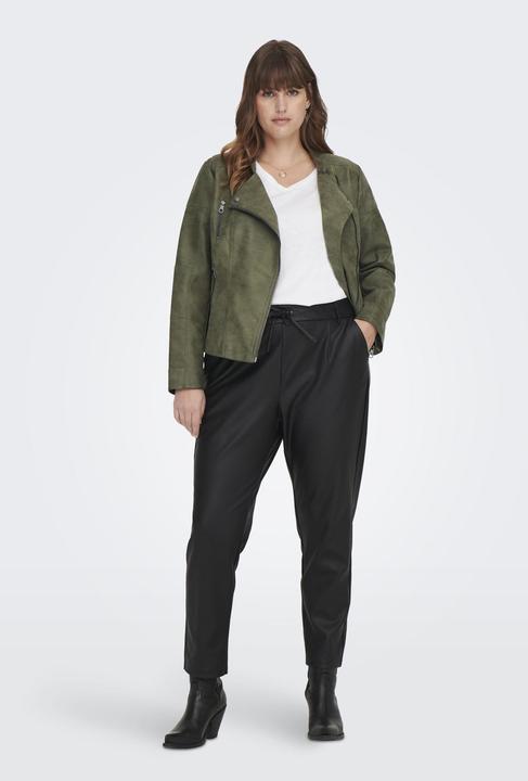 Image du produit Only Curvy Biker Veste en cuir synthétique (52)