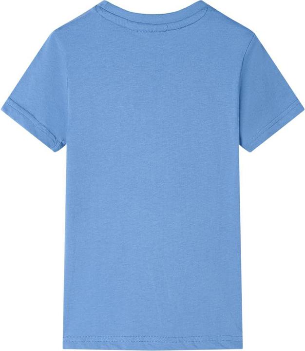 Produktbild VidaXL Kinder-T-Shirt Mittelblau 140,Material: 100 (140)
