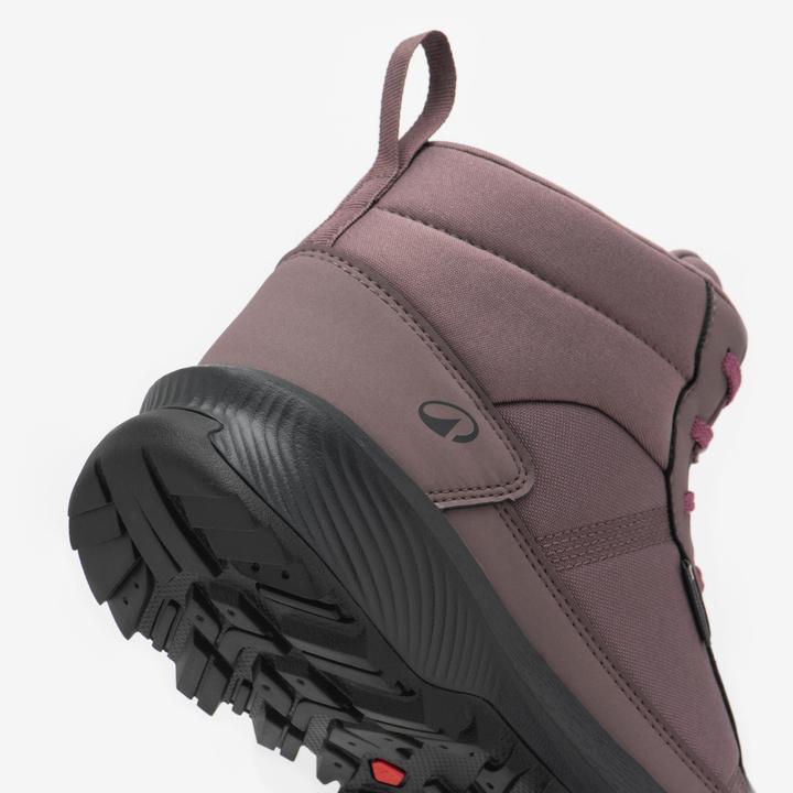 Produktbild Quechua Wanderschuhe Damen halbhoch wasserdicht - NH100 WP violett (42)