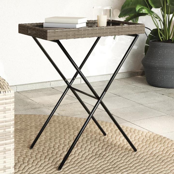 Actual product image VidaXL Folding tray table