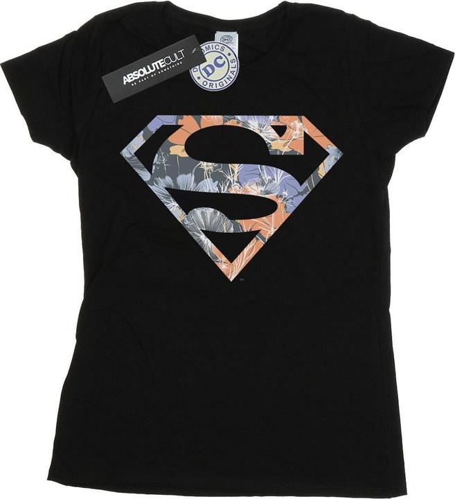 Produktbild Superman Floral Logo 2 TShirt (L)