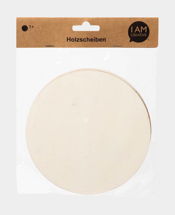 Produktbild I Am Creative Holzscheiben rund