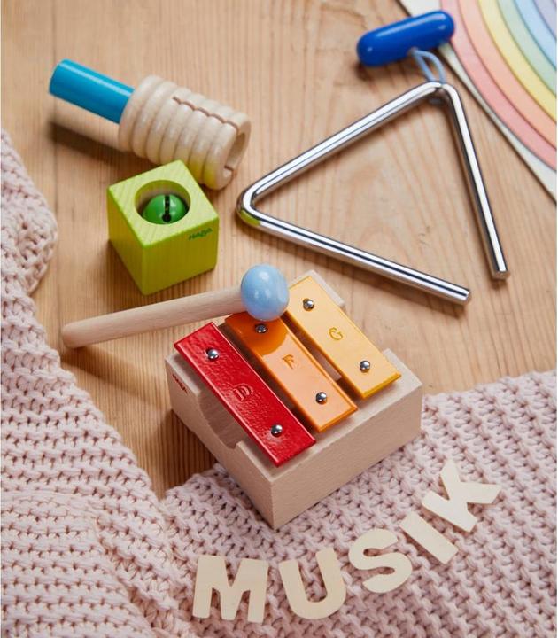 Produktbild Haba Klangspiel Set Klangfreude (Französisch, Deutsch, Italienisch, Englisch)
