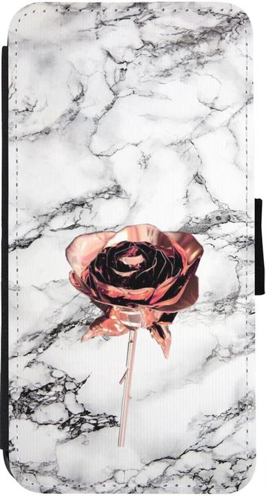 Actual product image PhoneLook Cover Wallet Black Marble Rose Gold (Apple iPhone 12 Pro Max)
