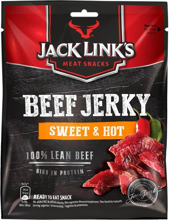 Immagine prodotto Jack Link's Snack di carne Beef Jerky Sweet & Hot 60 g (71 g)