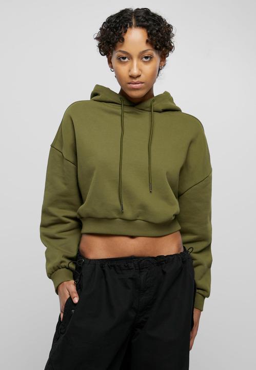 Produktbild Urban Classics Ladies Cropped Heavy Hoody (4XL)