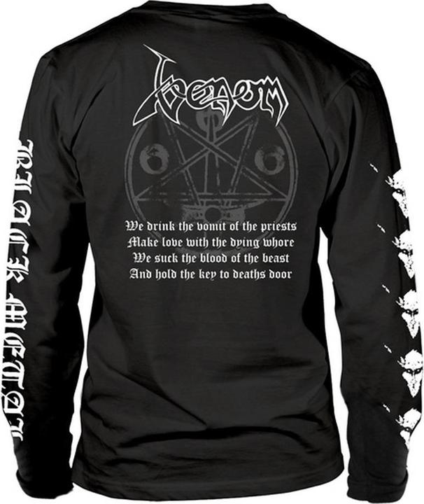 Produktbild Venom Black Metal TShirt Langärmlig (3XL)