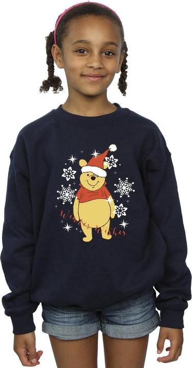 Produktbild Disney Winnie The Pooh Winter Wishes Sweatshirt Mädchen (140, 146)