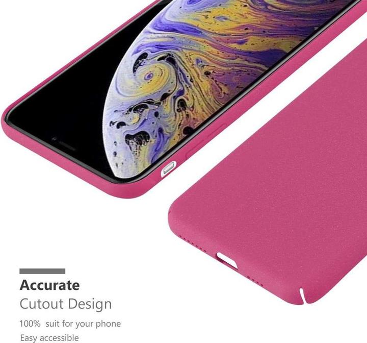 Actual product image Cadorabo Hard Cover Frosty Cover (Apple iPhone XS Max)