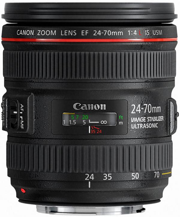 Produktbild Canon EF 24-70mm f/4.0L IS USM (Canon EF, Vollformat)