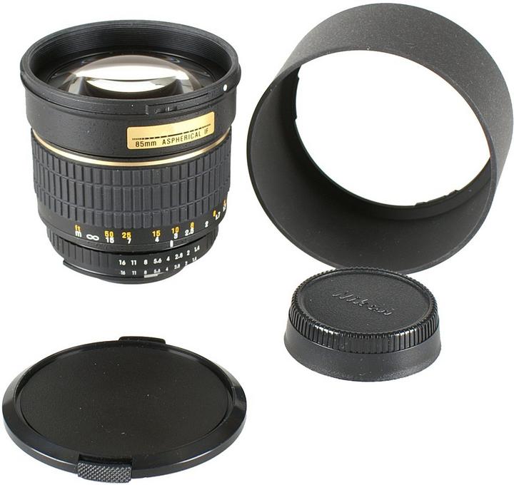 Actual product image Walimex pro Pro lens 85mm, f/1.4 IF, Canon (Canon EF, full size)