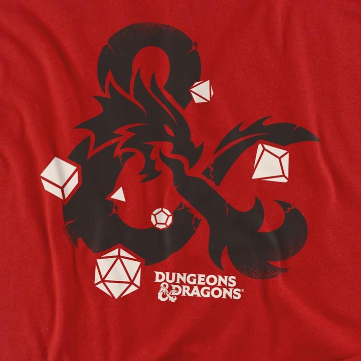 Immagine prodotto Dungeons & Dragons Ampersand Maglietta Dadi Uomo (3XL)