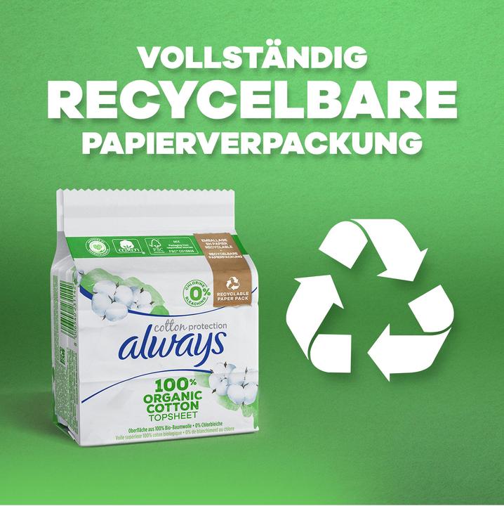Produktbild Always Cotton Protection (16 x, Damenbinden)