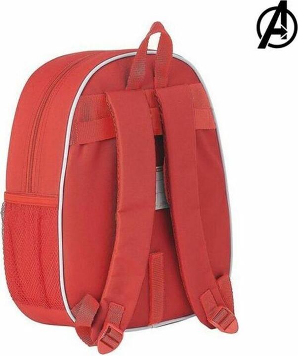 Immagine prodotto Zaino per bambini 3D The Avengers rosso (10 l)