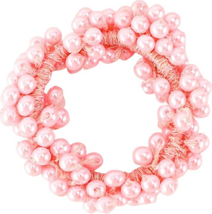 JTI Haarspange mit Perlen - rosa (1 Stk.)