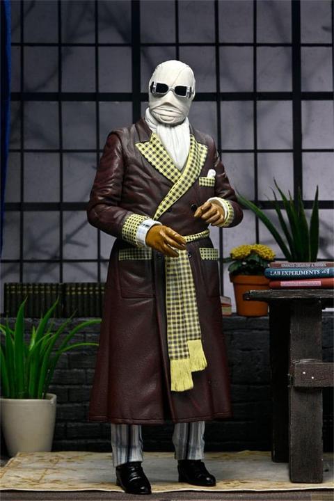 Image du produit Neca Universal Monsters Figurine Ultimate Invisible Man (Kemp House) (Couleur) 18 cm