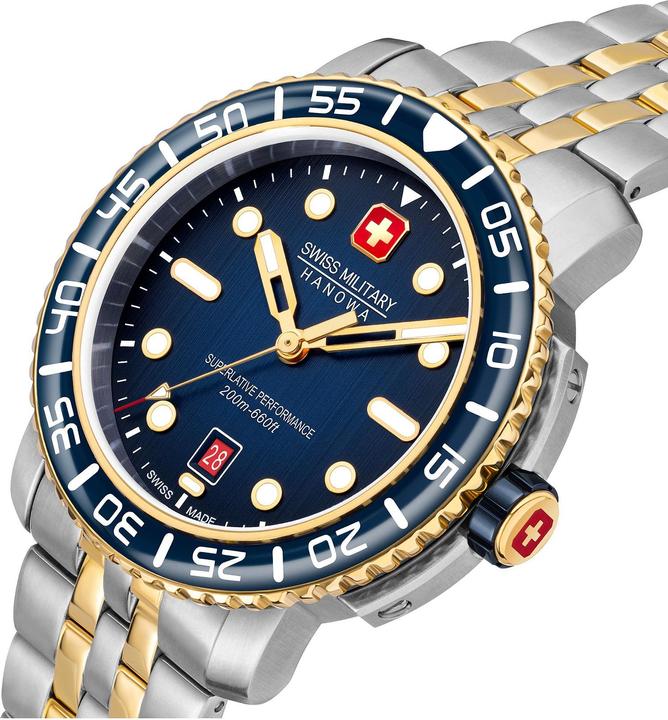 Produktbild Swiss Military Hanowa Herrenuhr (Taucheruhr, 44 mm)