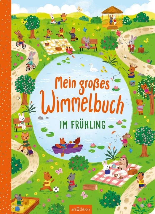 Produktbild Mein grosses Wimmelbuch – Im Frühling (Deutsch, Kathryn Selbert, 2024)