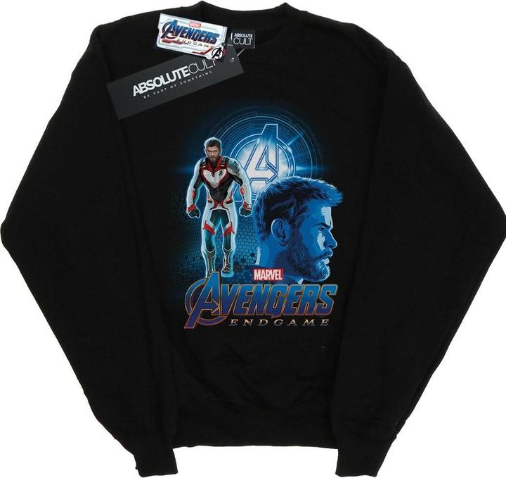 Actual product image Boys Avengers Endgame Thor Team Suit Sweatshirt (140, 146)