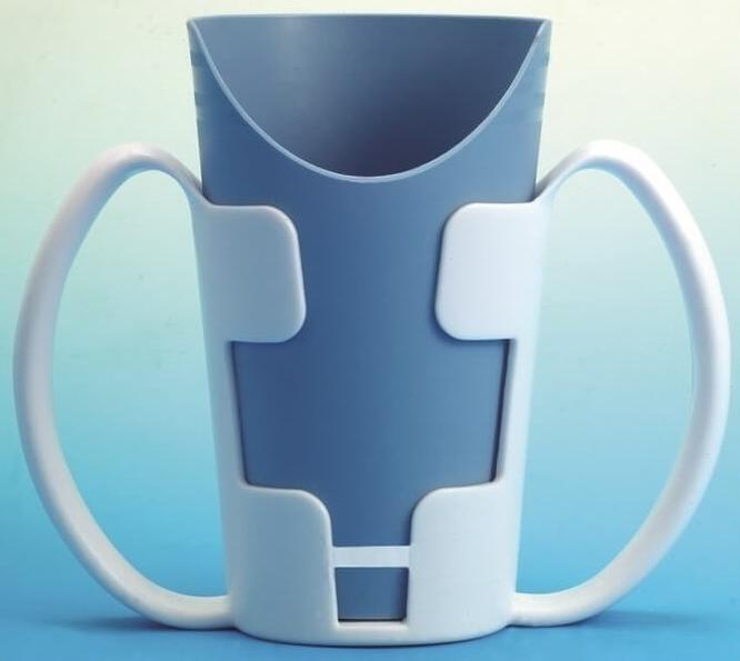 Actual product image Sundo support pour gobelets 2 poignées blanc (1 x)