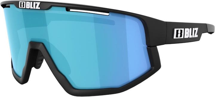 Bliz Fusion (Matt Black, Black, White, Smoke w Blue Multi)