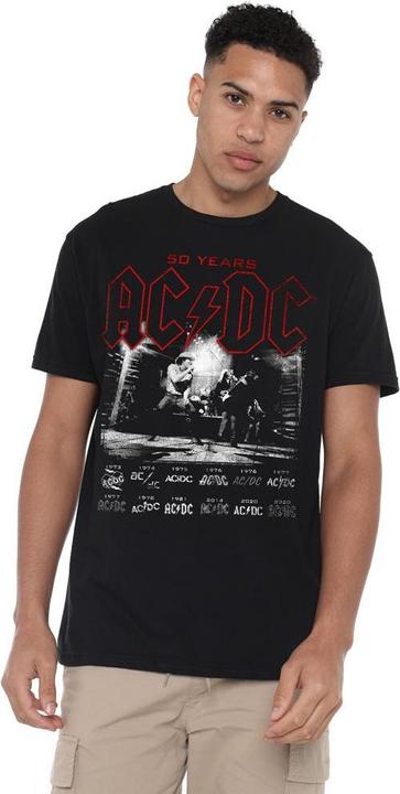 Actual product image AC/DC Mens Logo Stack T-Shirt (XXL)