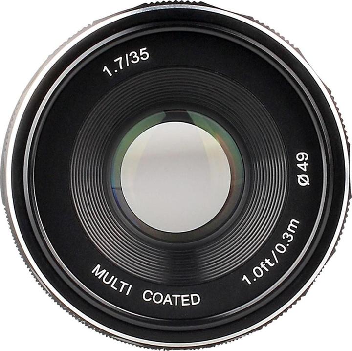 Produktbild Meike 35mm f/1.7 Canon EF M (Canon EF-M, APS-C / DX)