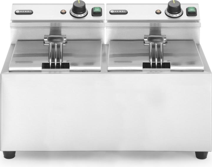 Produktbild Hendi Friteuse Profi Line 2x8 l 230V 2x3500W