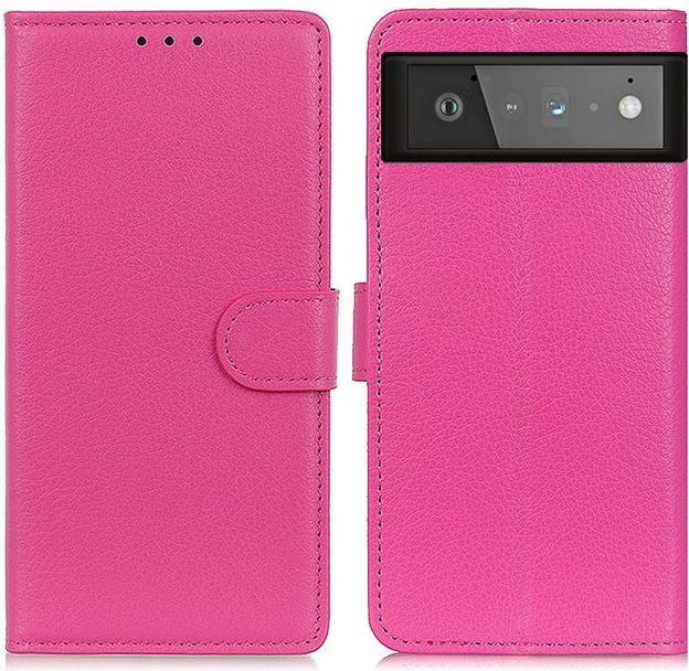 Productafbeelding MU Classic Litchi Leren Boekomslag Serie (Google Pixel 6)