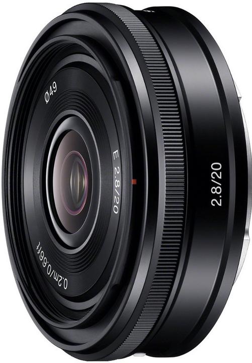 Sony E 20mm f/2.8 E-Mount (Sony E, APS-C / DX)