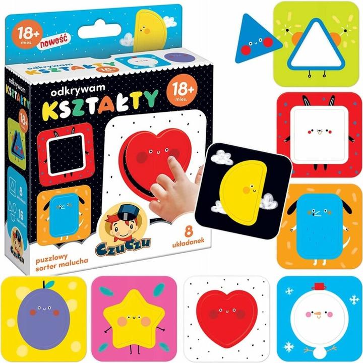Image du produit Czuczu 5902983490661 puzzle Dissection 2 pc(s) Shapes (2 pièces)