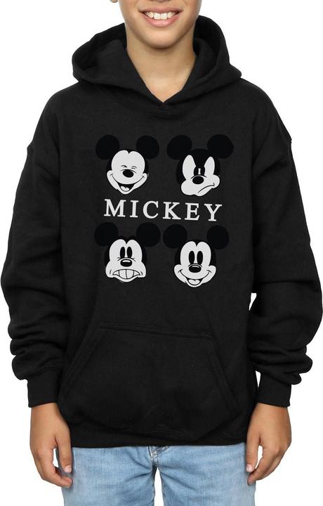 Actual product image Disney Boys Mickey Mouse Four Heads Hoodie (140, 146)