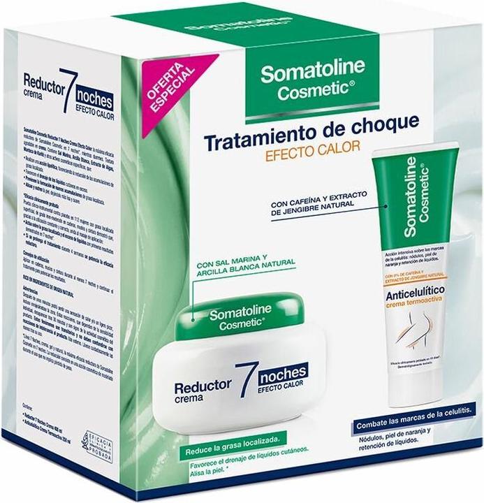 Produktbild Somatoline Kosmetische Anti-Cellulite Thermoaktive Creme 250ml Set 2 Stück (Körpercreme, 500 ml)