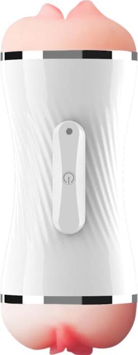 Produktbild Armony Doppelter Vagina- Und Mundvibrator Masturbator Weiss